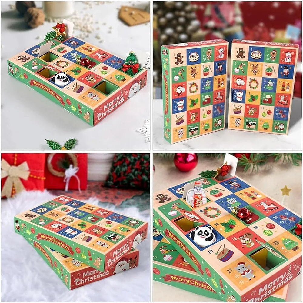 Fill-Your-Own 24-Day Christmas Calendar Boxes