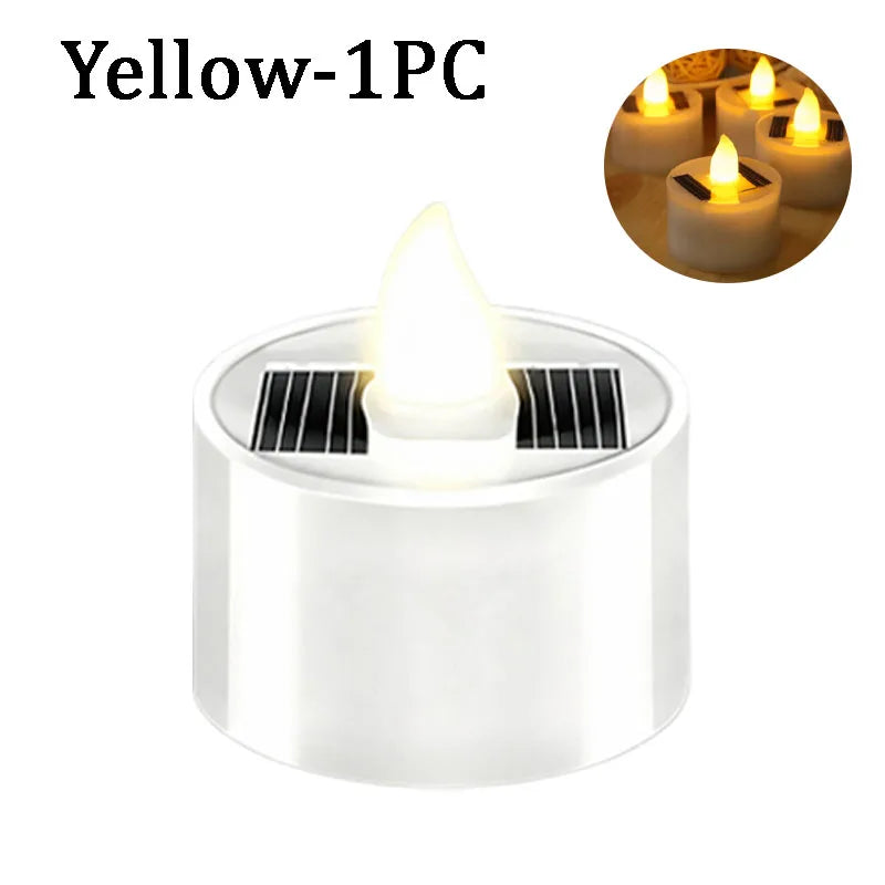 Solar LED Tea Light Candles