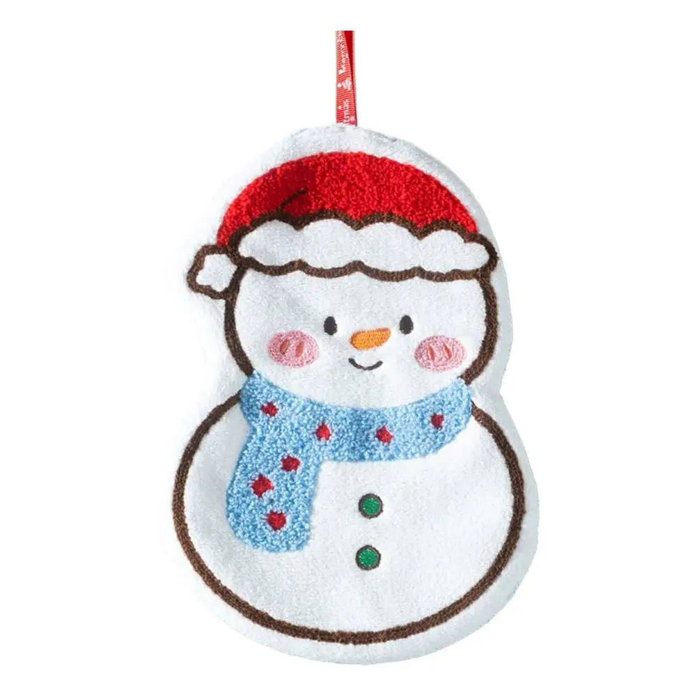 Christmas Character Fleece Hand Towel