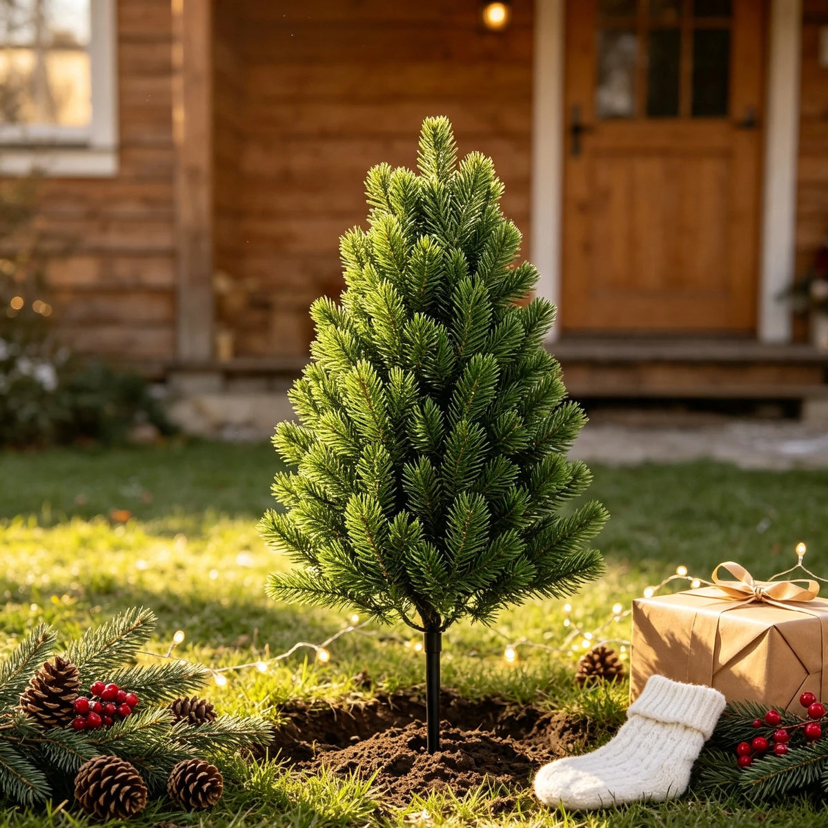 Artificial Christmas Pine Greenery