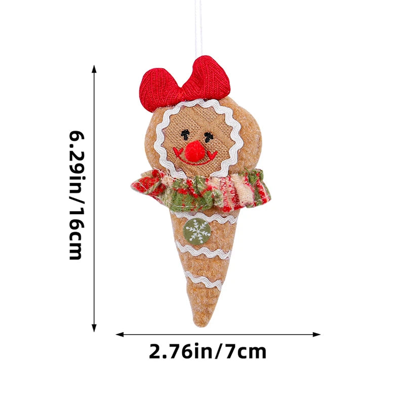 Gingerbread Doll Christmas Hanging Decoration
