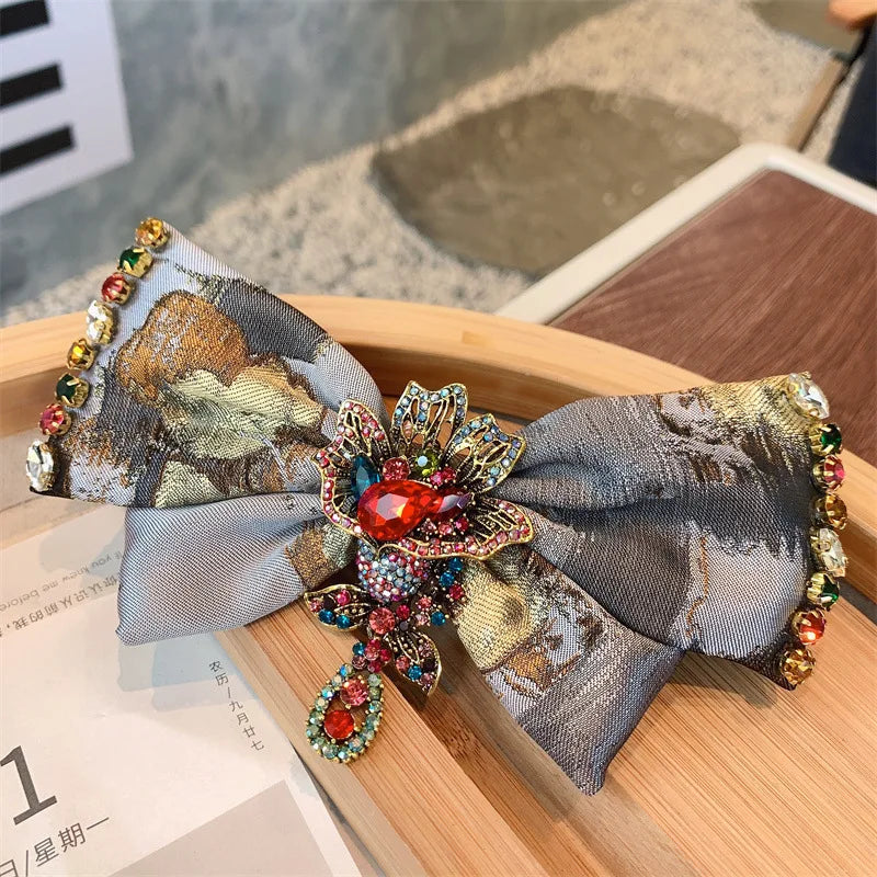 Oversized Bow Headbands and Hair Clips