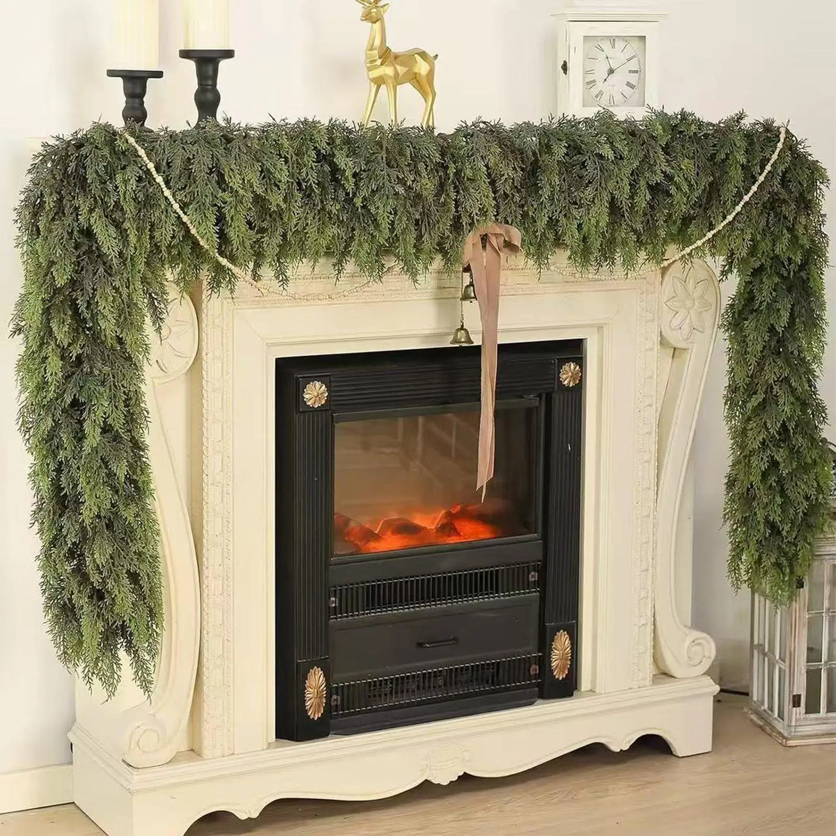 Classic Green Pine Christmas Garland