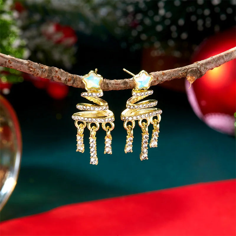 Christmas Character Sparkle Earrings