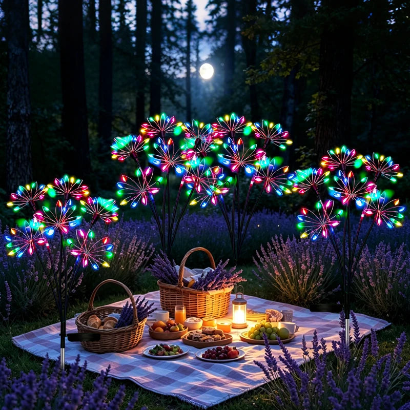 Solar Firework Garden Lights