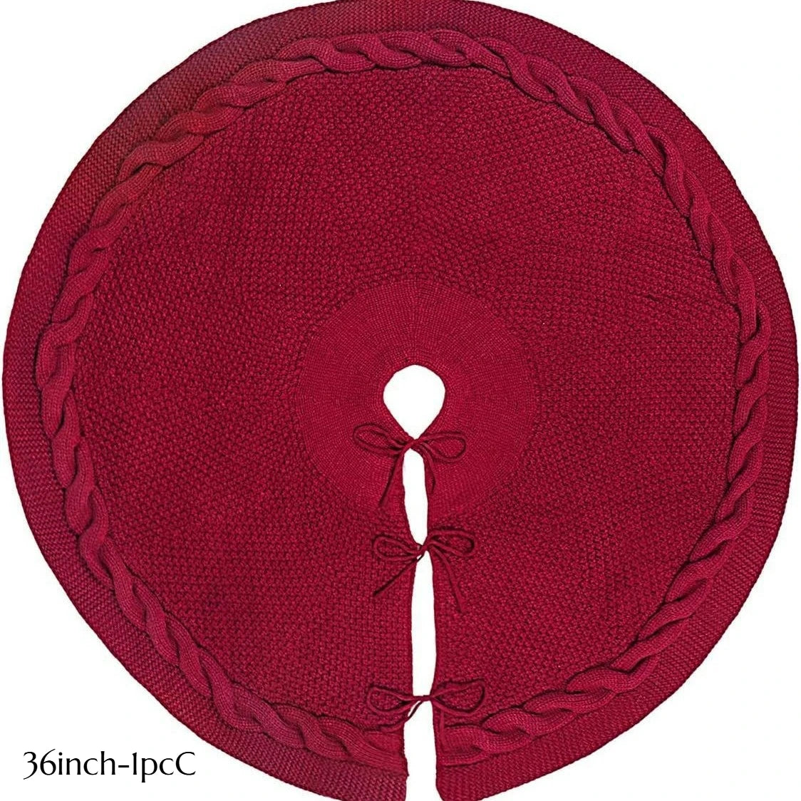 Plush Christmas Tree Skirt