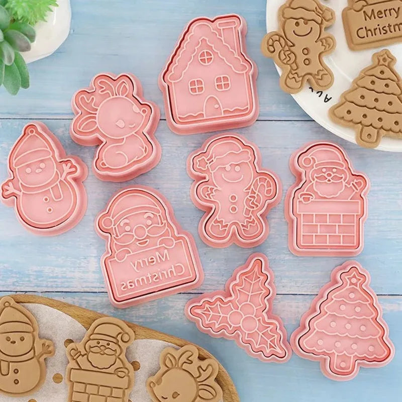 Christmas Cookie Cutter & Embossing Sets