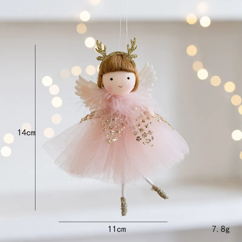 Angel Doll Christmas Ornaments