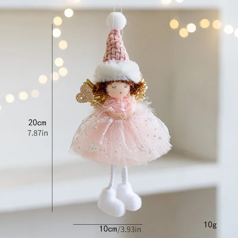 Angel Doll Christmas Ornaments