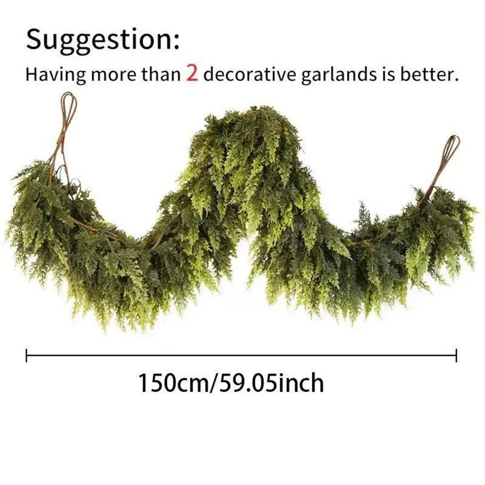 Classic Green Pine Christmas Garland