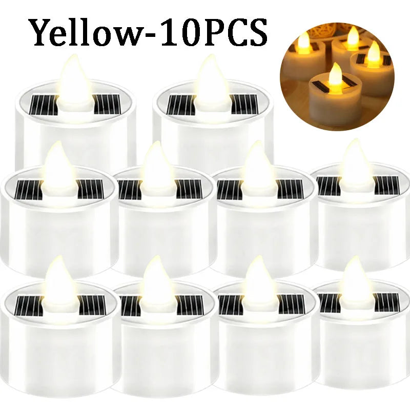 Solar LED Tea Light Candles