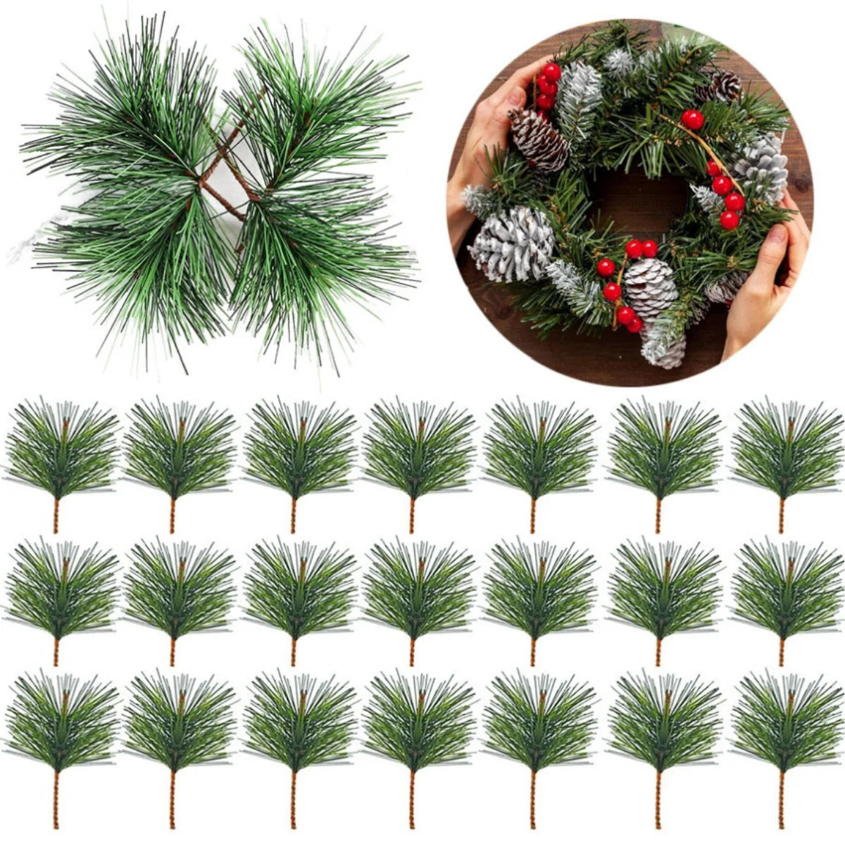 Mini Pine Needle Craft Picks