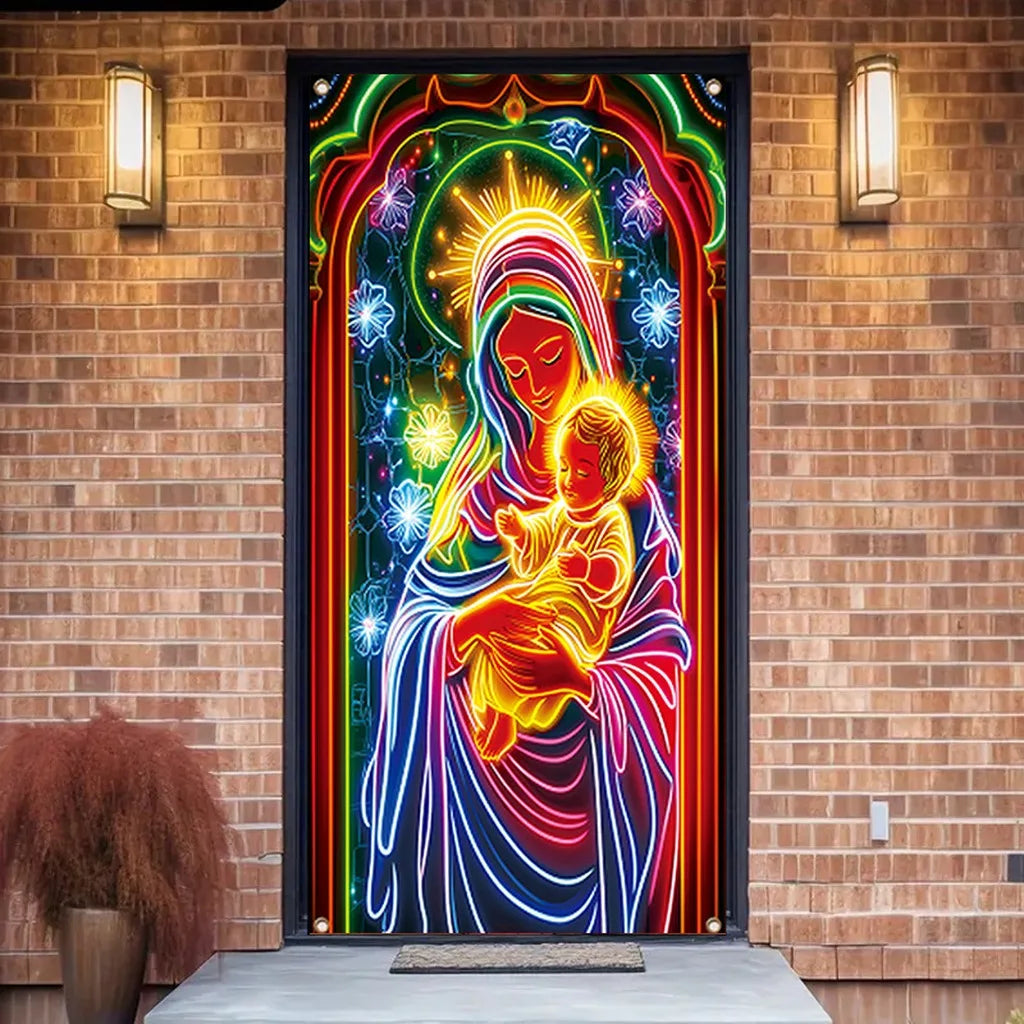 Christmas Wall Banner — 120 × 180 cm