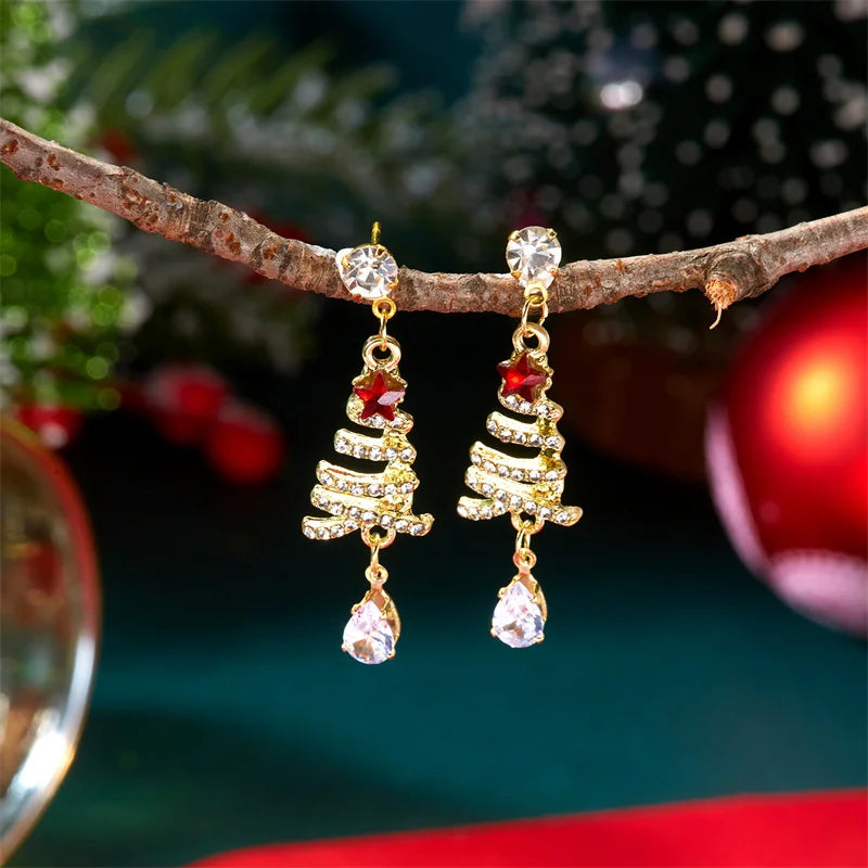 Christmas Character Sparkle Earrings