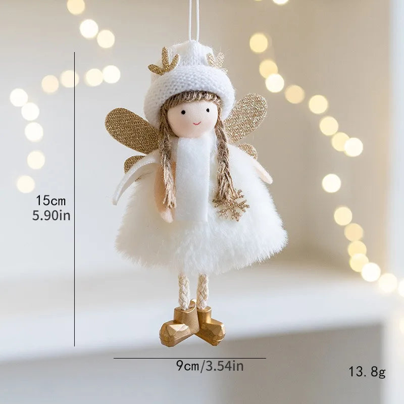 Angel Doll Christmas Ornaments