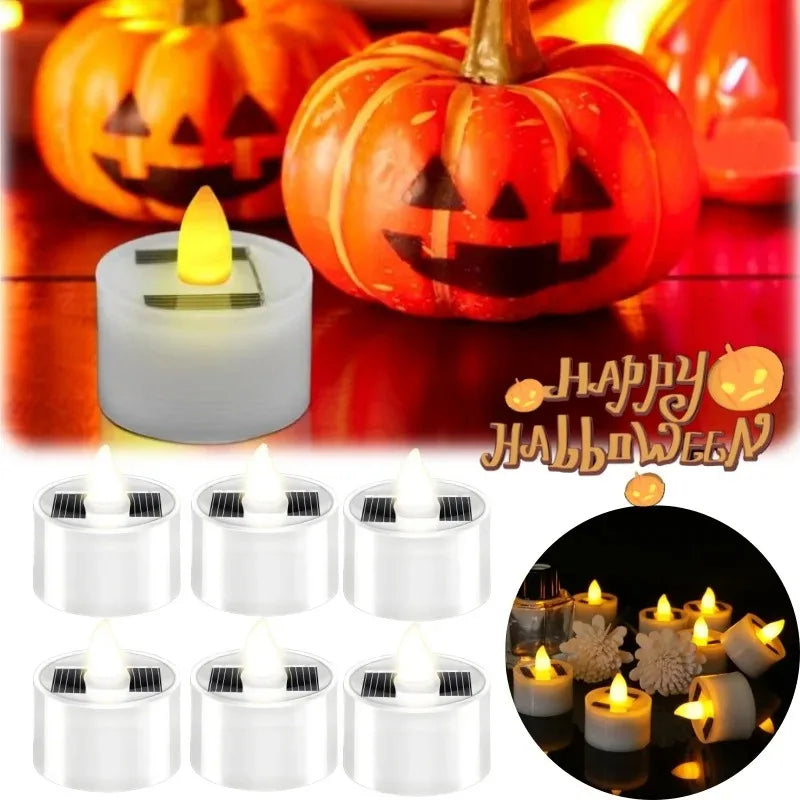 Solar LED Tea Light Candles
