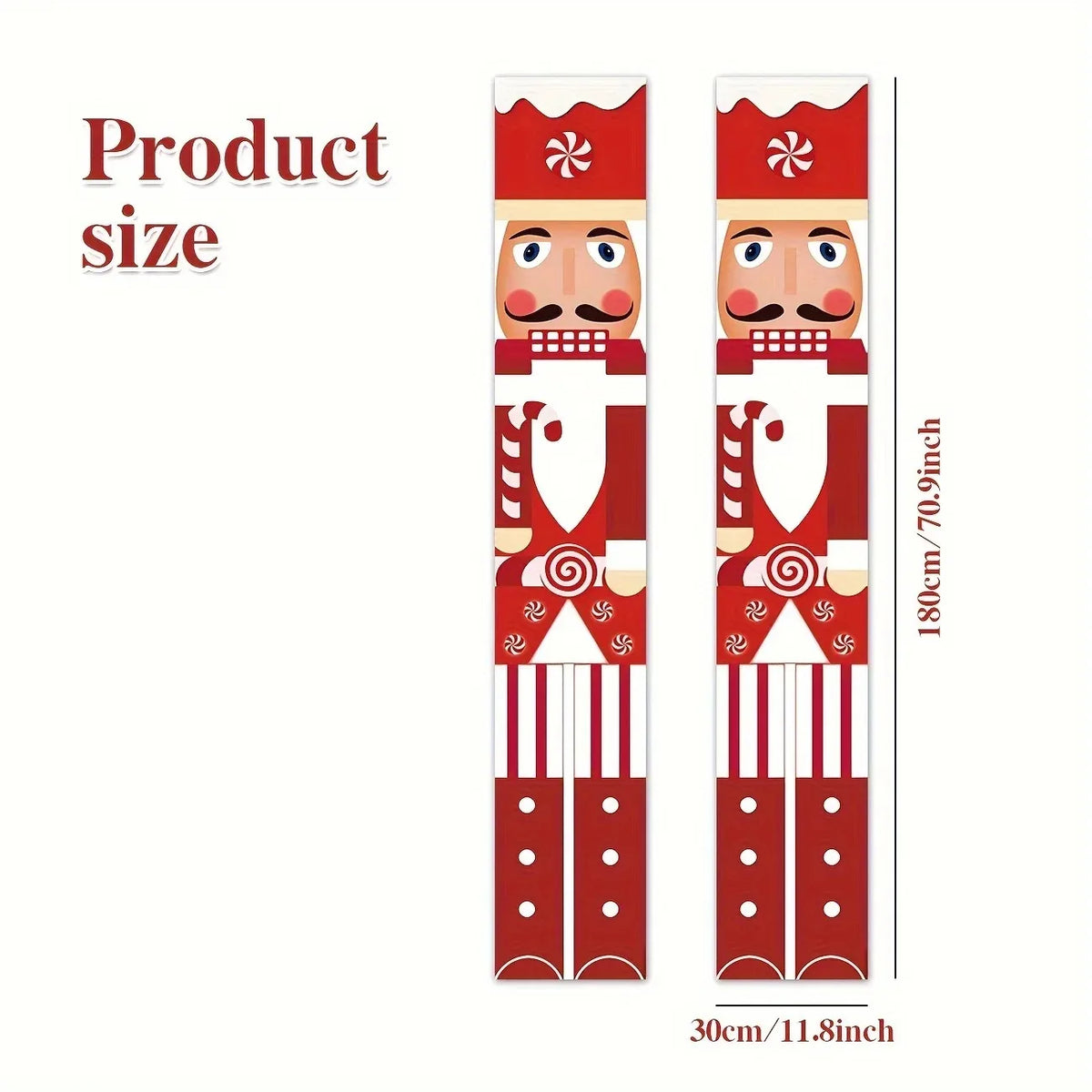 Candy Nutcracker Door Banner Set