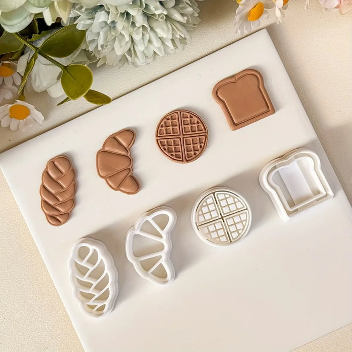 Bread-Shaped Cookie Cutters — Set of 4