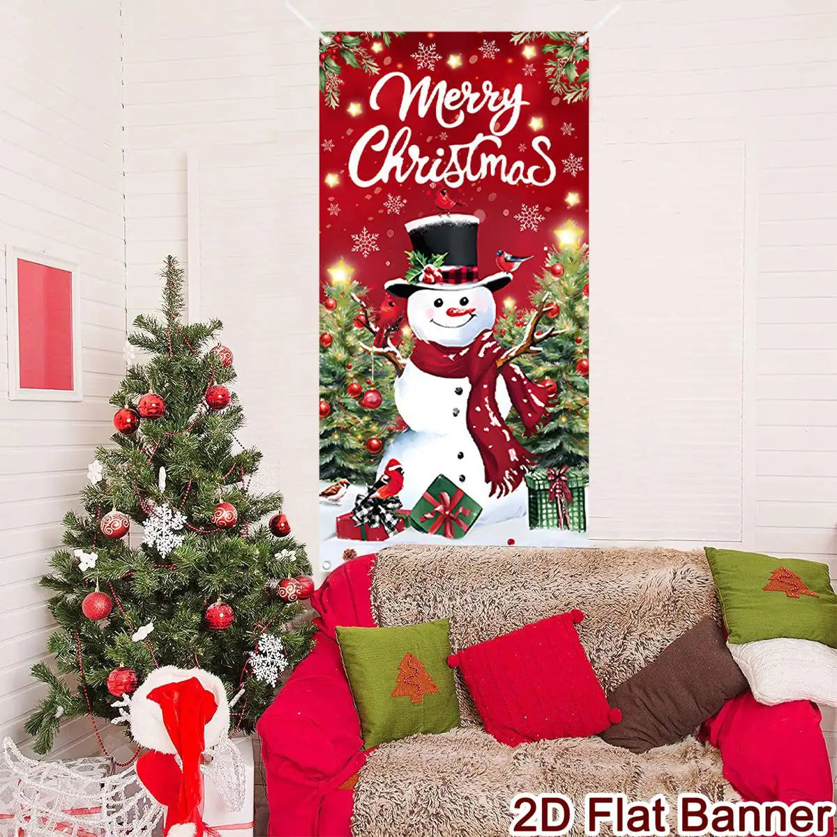Merry Christmas Door Banner