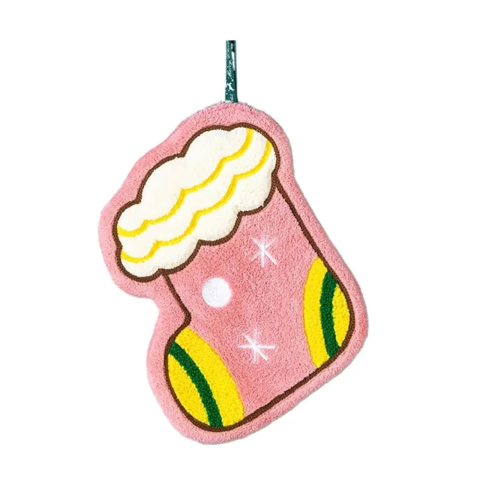 Christmas Character Fleece Hand Towel
