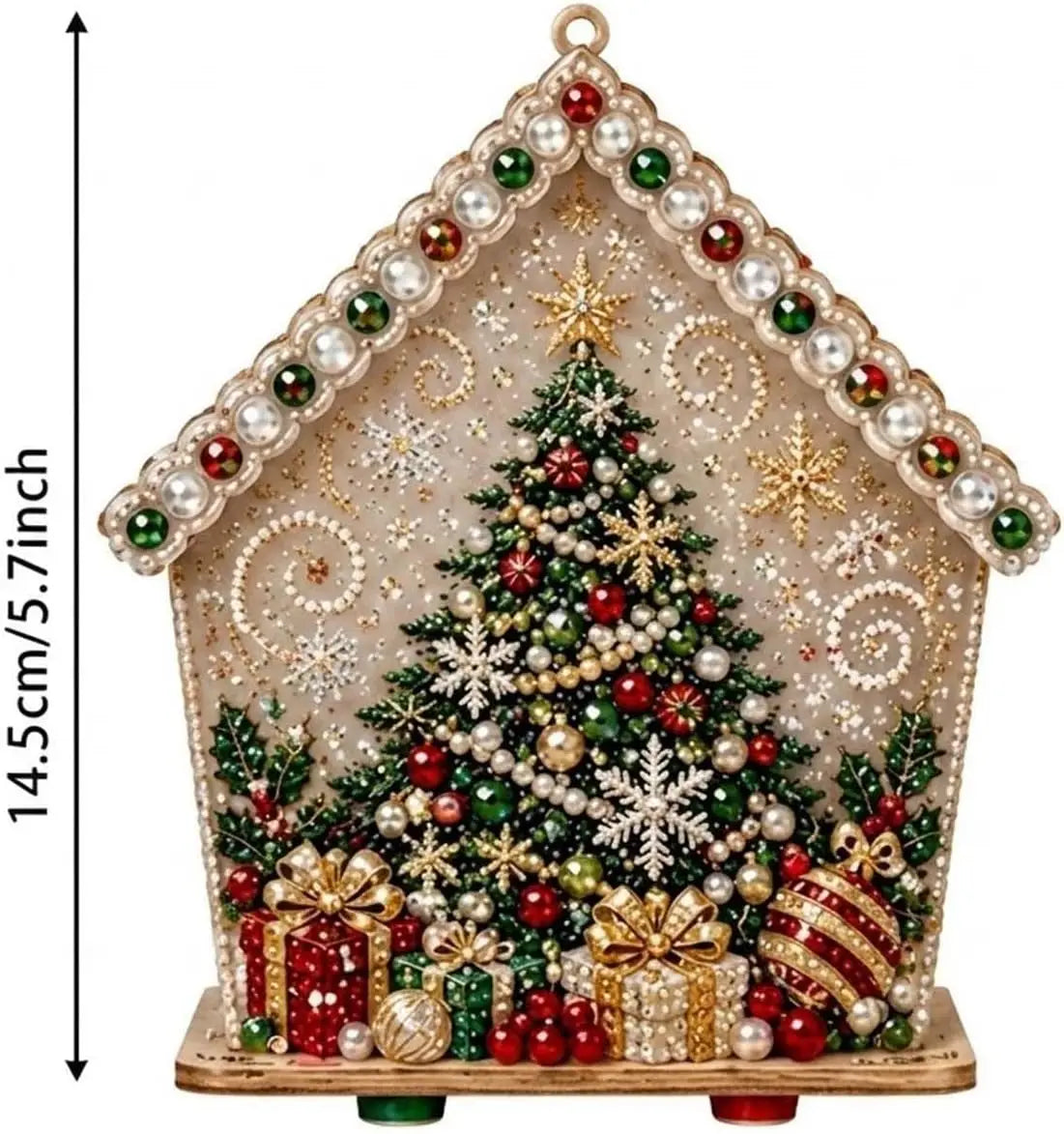 Pearl Art Christmas Ornament Kit
