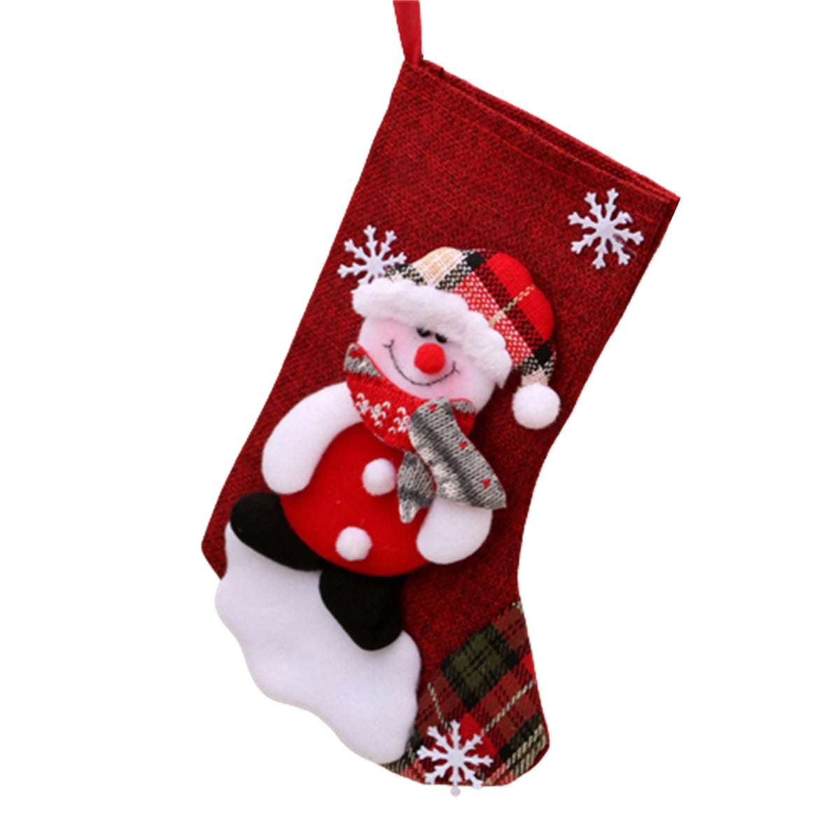 Small Christmas Character Stocking Gift Bags