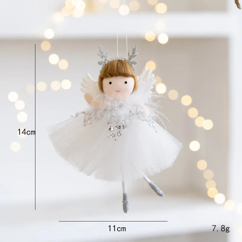 Angel Doll Christmas Ornaments