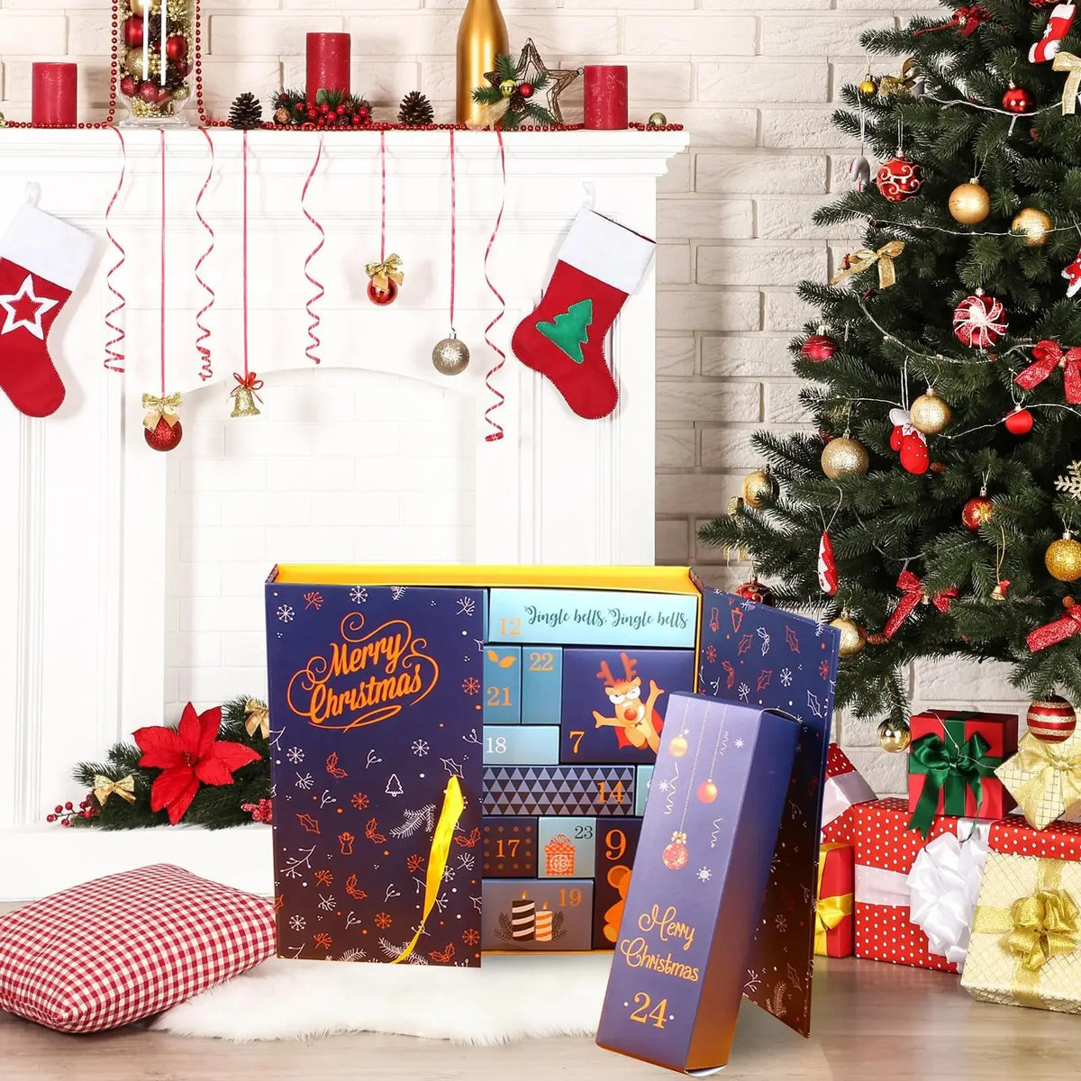 Fill-Your-Own Christmas Advent Calendar Boxes
