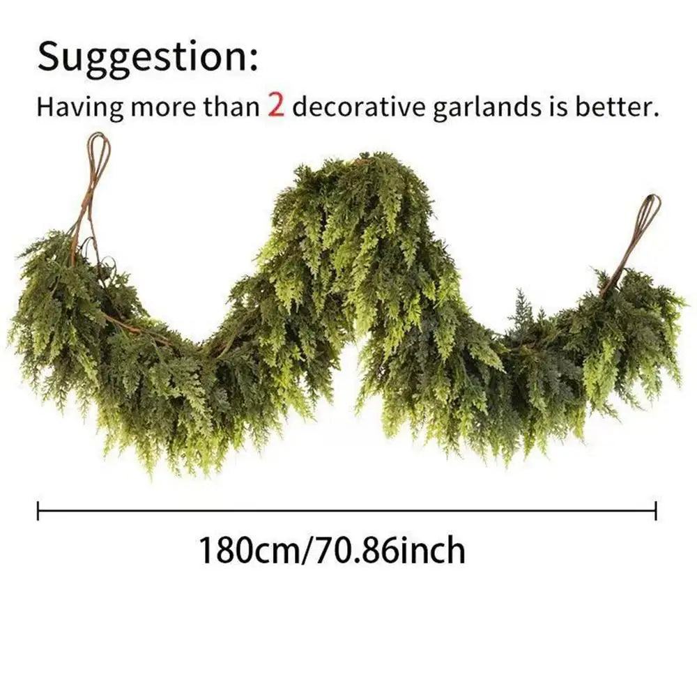 Classic Green Pine Christmas Garland
