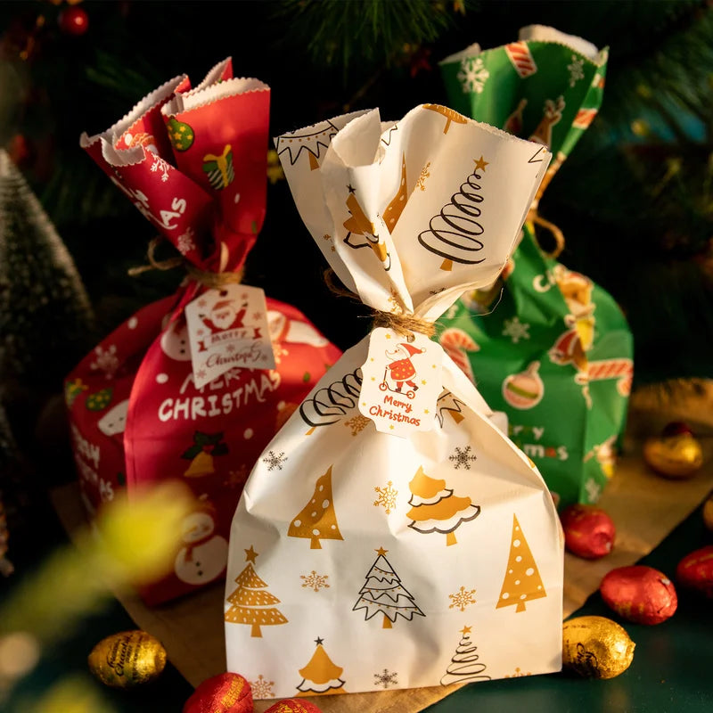 Christmas Advent Paper Gift Bag Kit — 24 Bags
