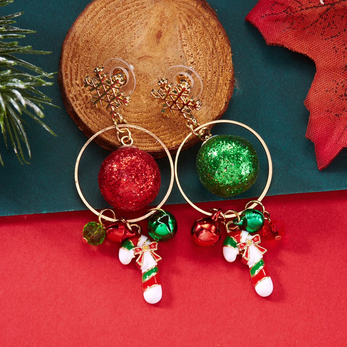 Christmas Character Sparkle Earrings
