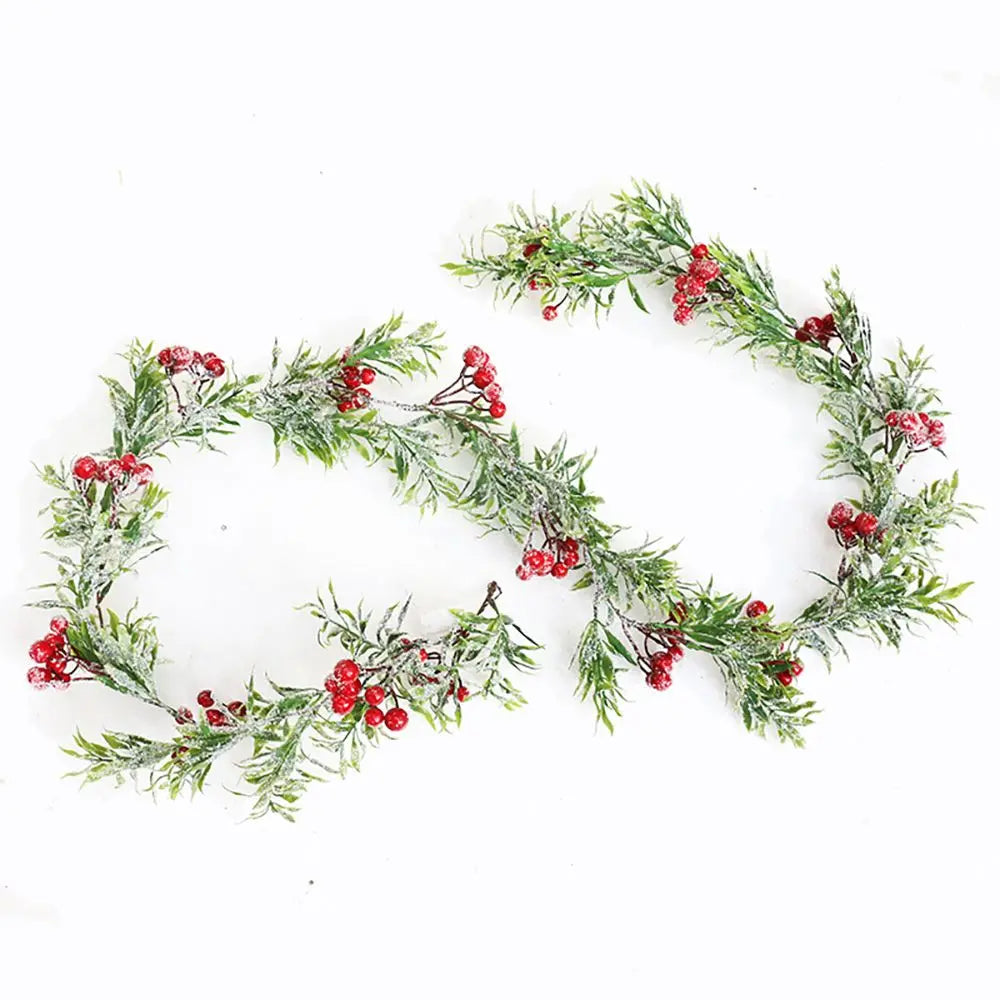 Berry and Pinecone Christmas Garland
