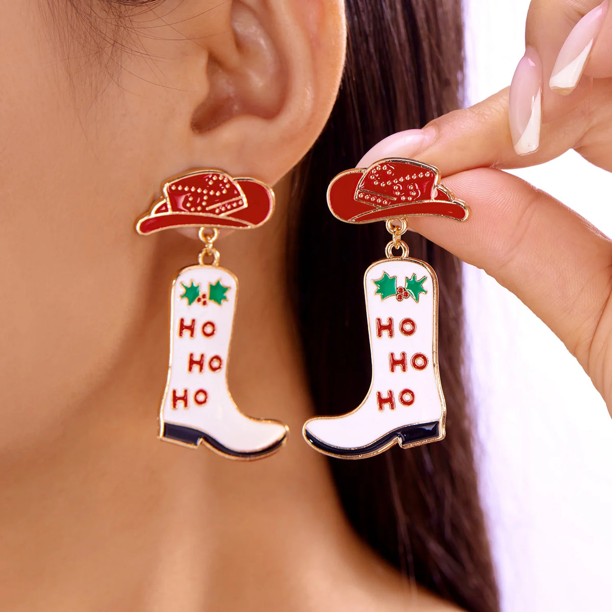 Christmas Character Sparkle Earrings