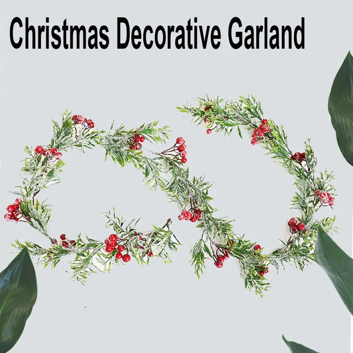 Berry and Pinecone Christmas Garland