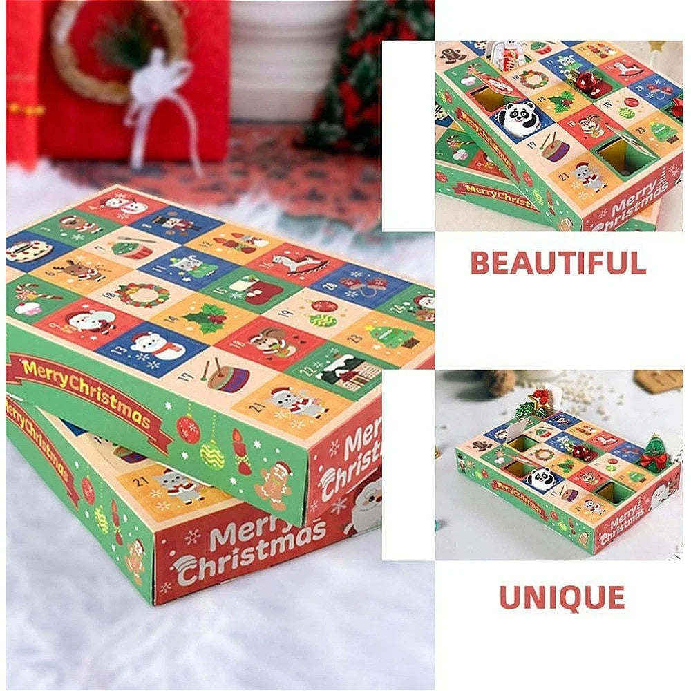 Fill-Your-Own 24-Day Christmas Calendar Boxes