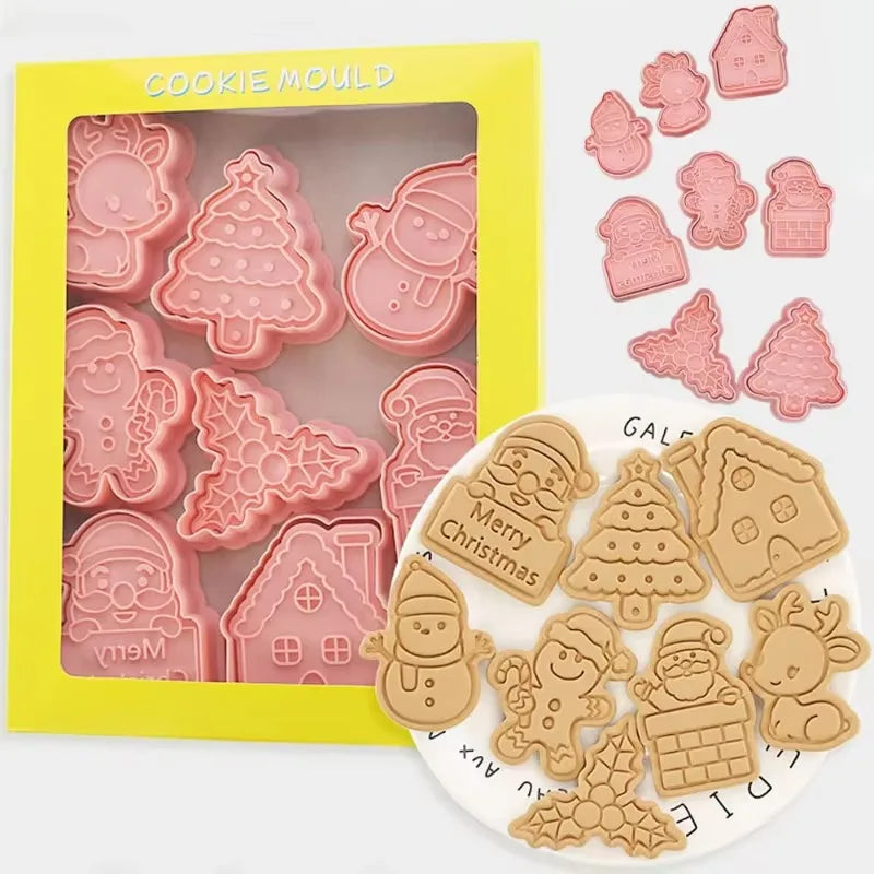 Christmas Cookie Cutter & Embossing Sets