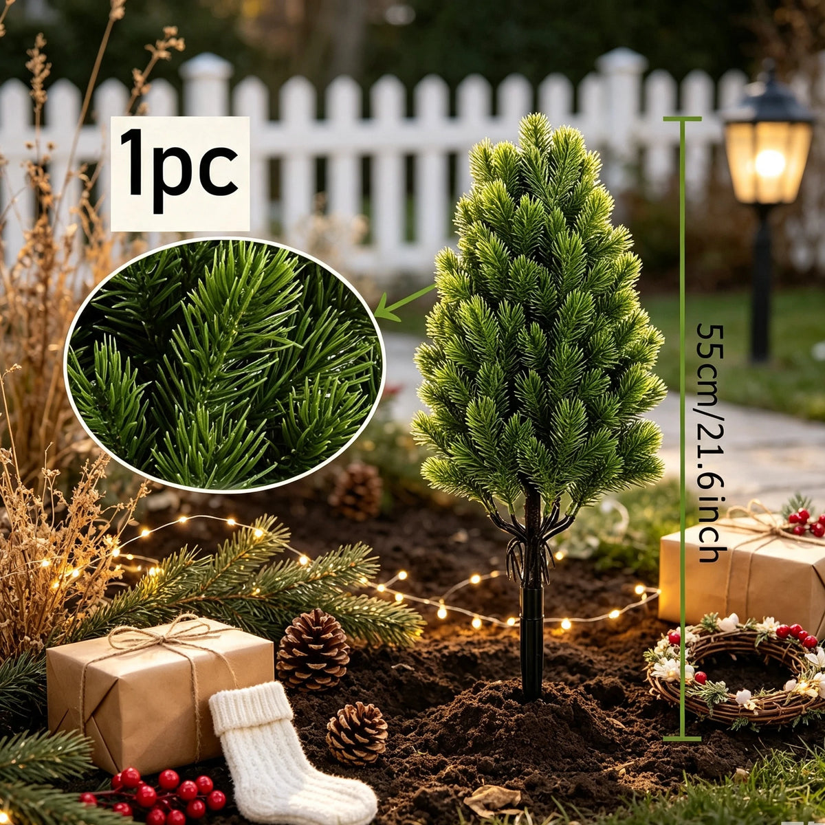 Artificial Christmas Pine Greenery