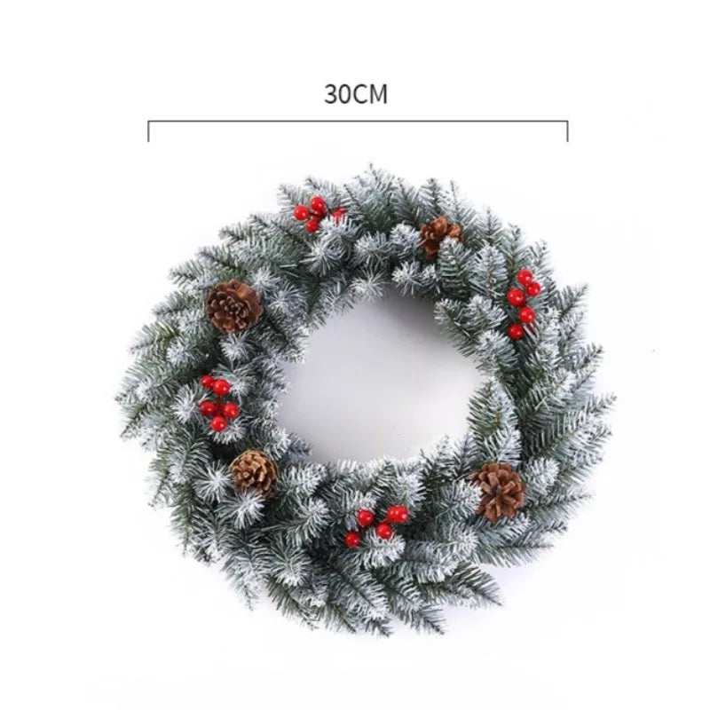 Artificial Pine Christmas Wreath