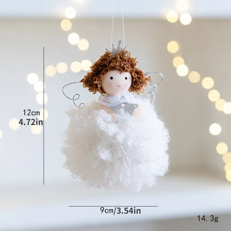 Angel Doll Christmas Ornaments
