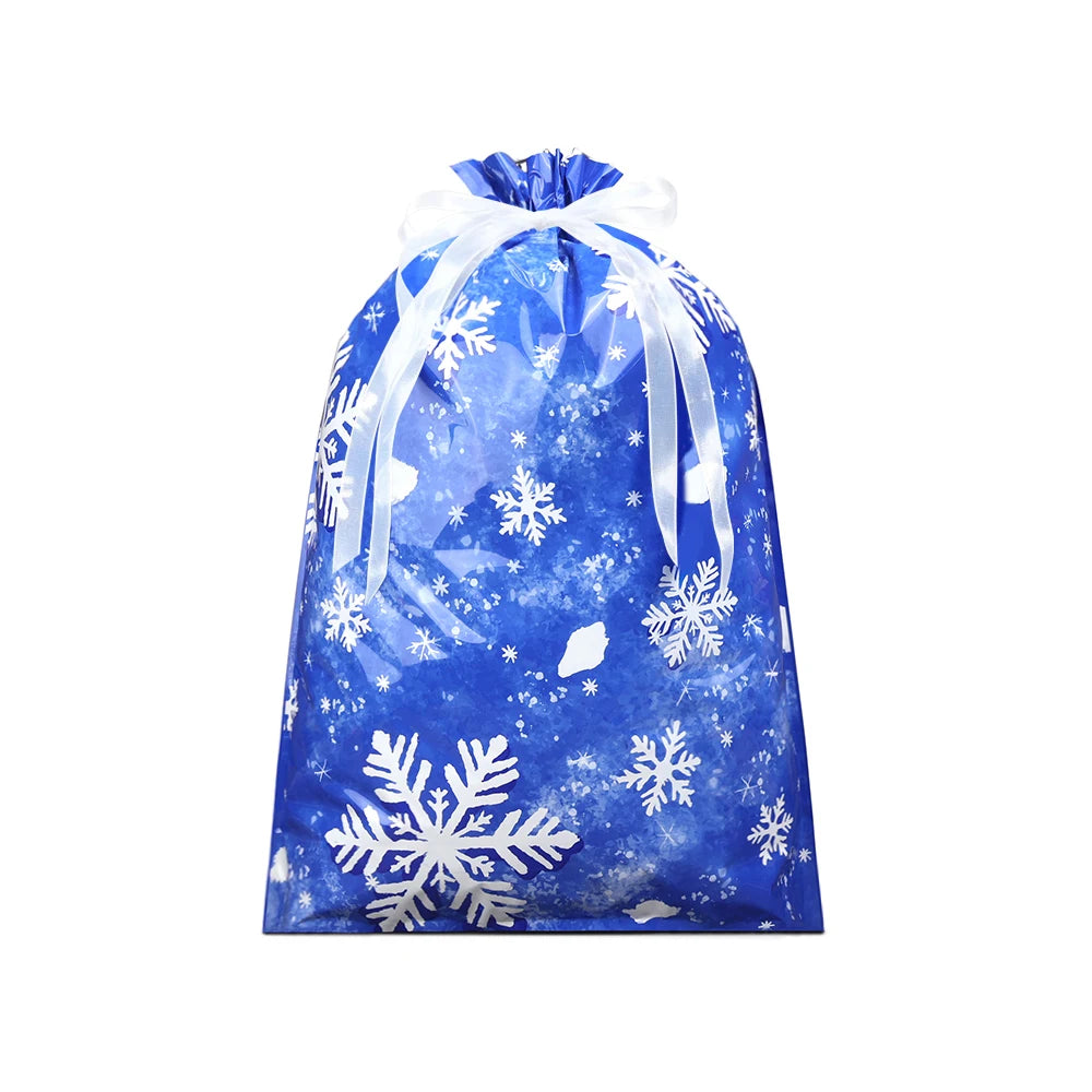 Christmas Drawstring Gift Bags — Pack of 20
