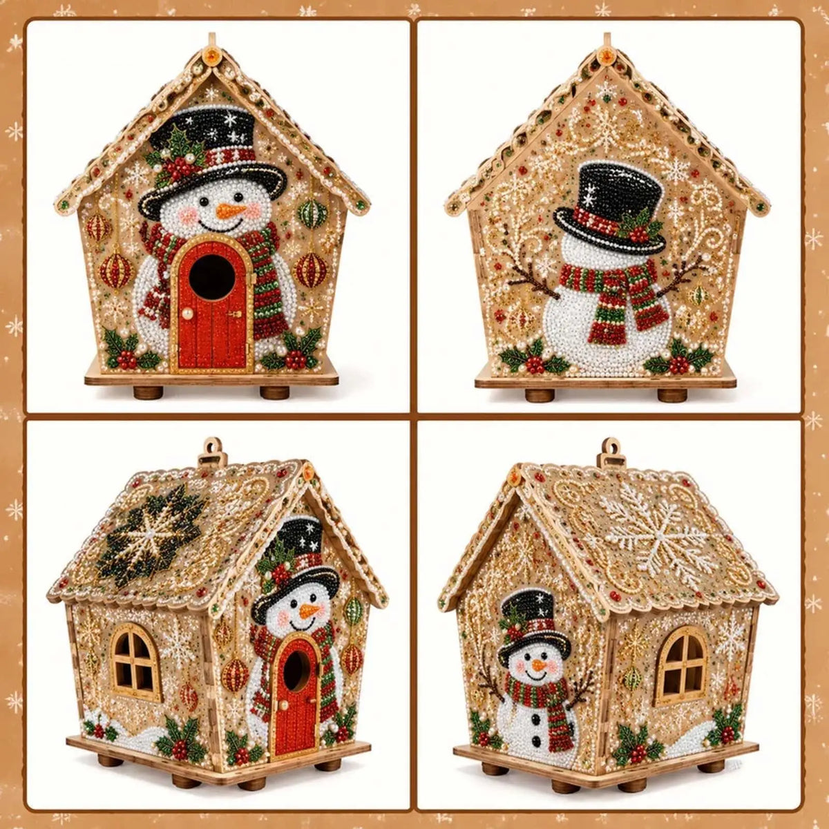 Pearl Art Christmas Ornament Kit