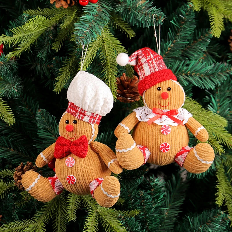 Gingerbread Doll Christmas Hanging Decoration