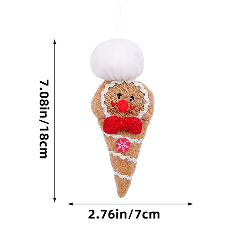 Gingerbread Doll Christmas Hanging Decoration