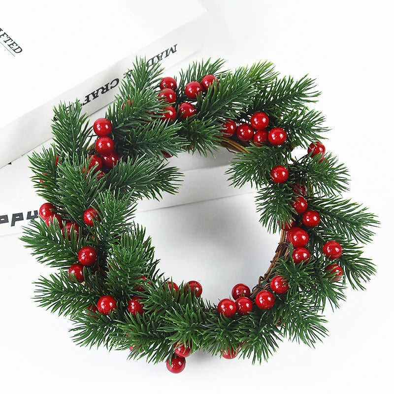 Christmas Berry & Pinecone Picks — Set of 10