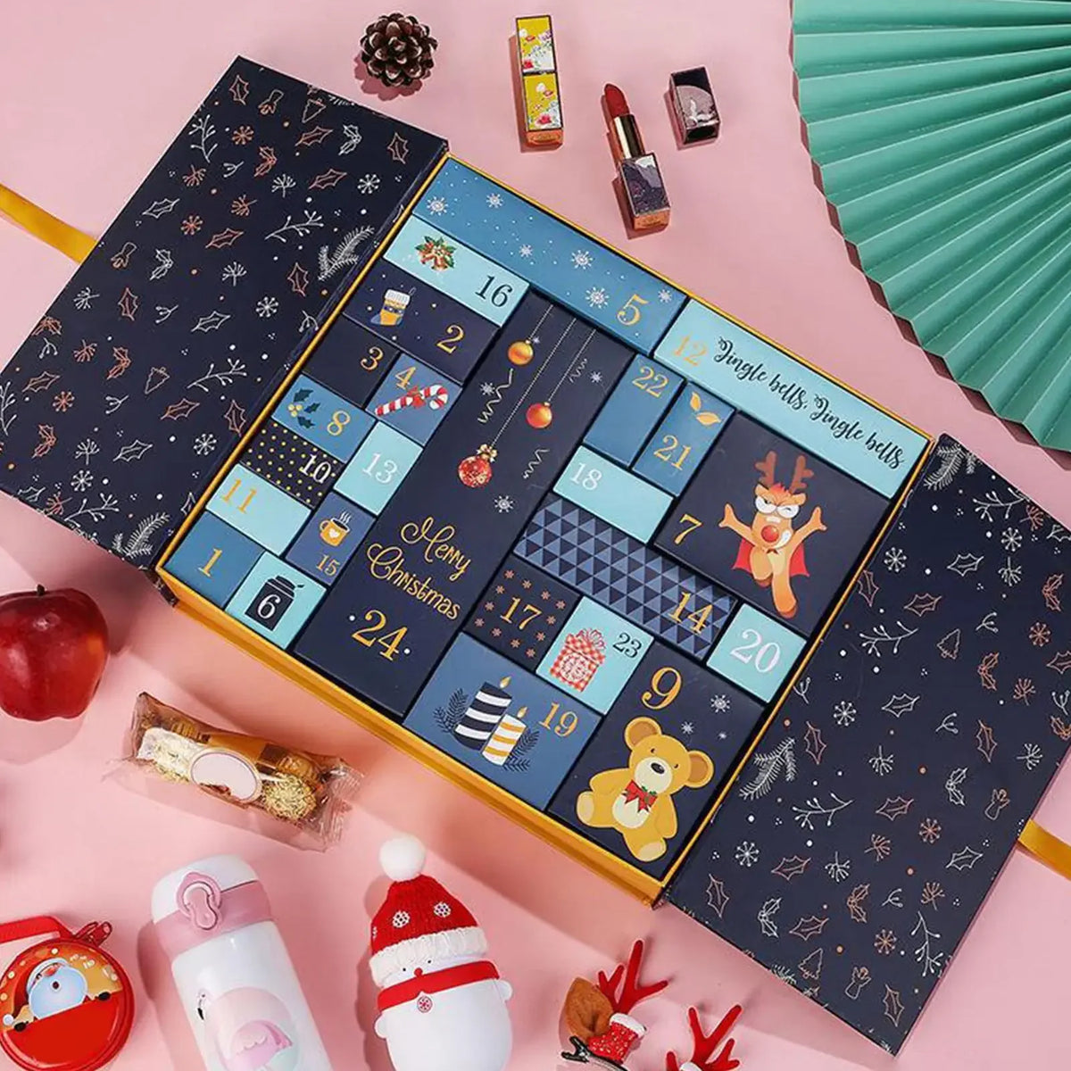 Fill-Your-Own Christmas Advent Calendar Boxes