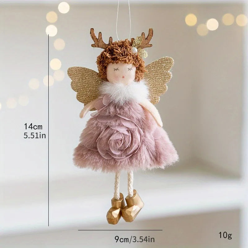 Angel Doll Christmas Ornaments