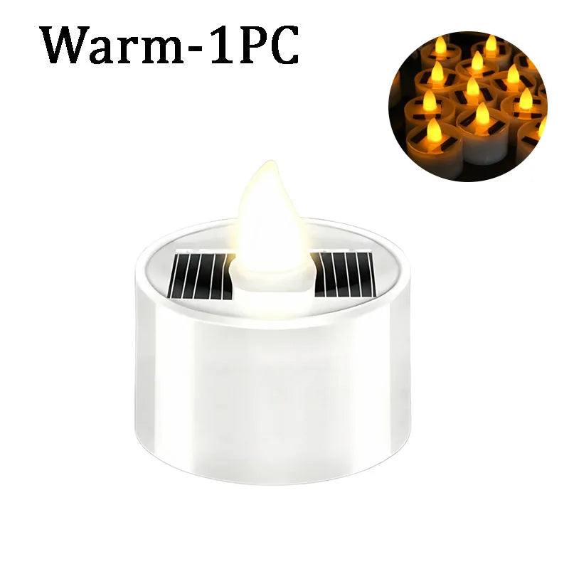 Solar LED Tea Light Candles