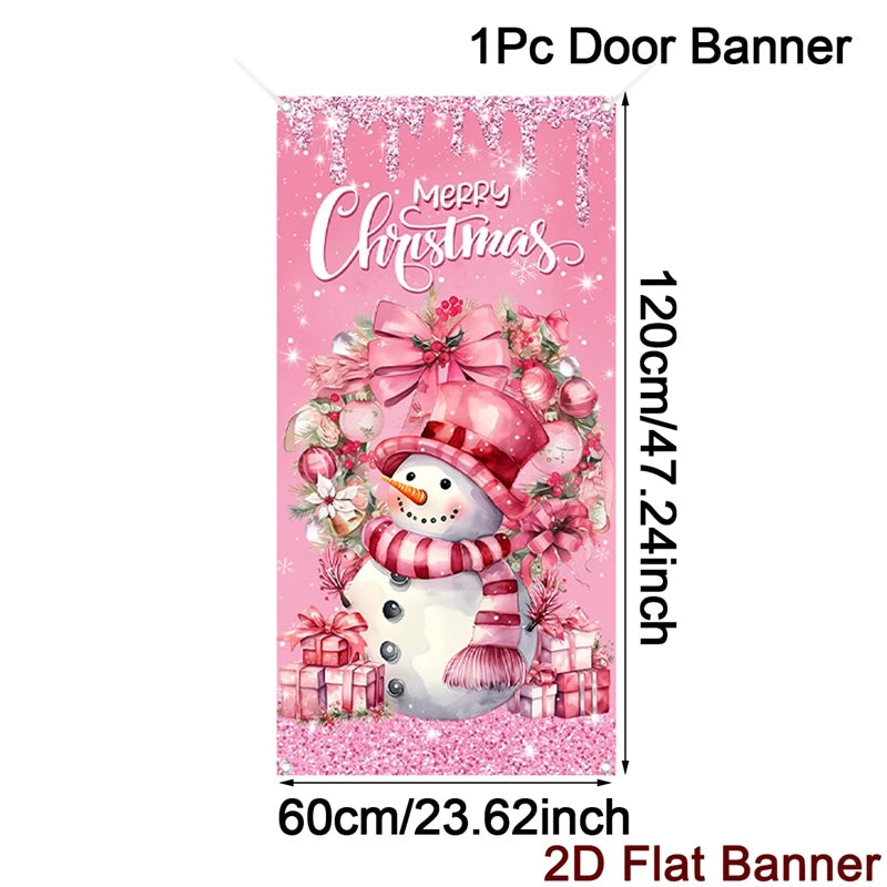 Merry Christmas Door Banner