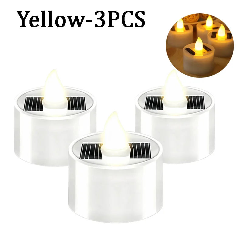 Solar LED Tea Light Candles