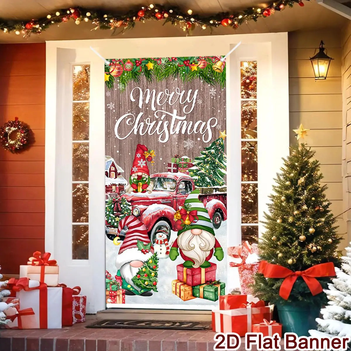Merry Christmas Door Banner